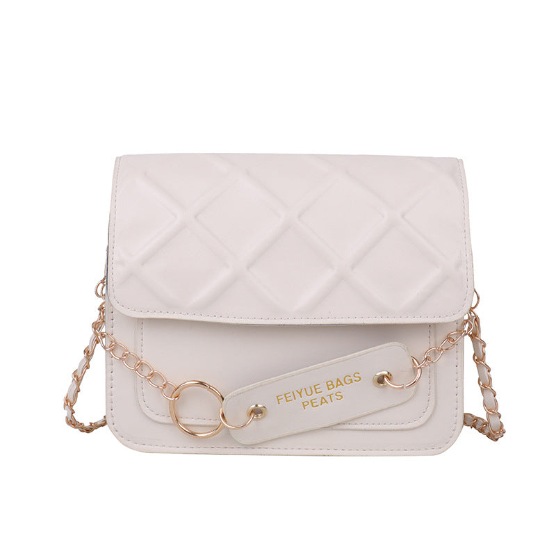 Korean Style Of Women's Bag Small Bag New Small Square Bag Of The Sweet Simple Chain Shoulder Messenger Bag