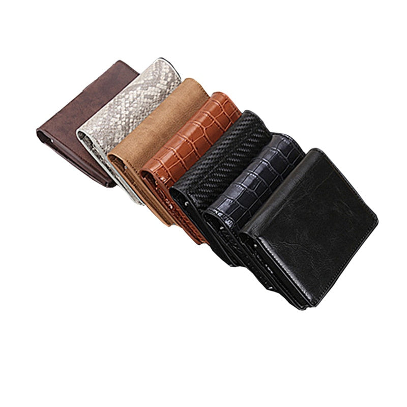 Credit Card Holder Card ID Holder Men And Women Anti RFID Protection Card Holder Multi-function Card Wallet
