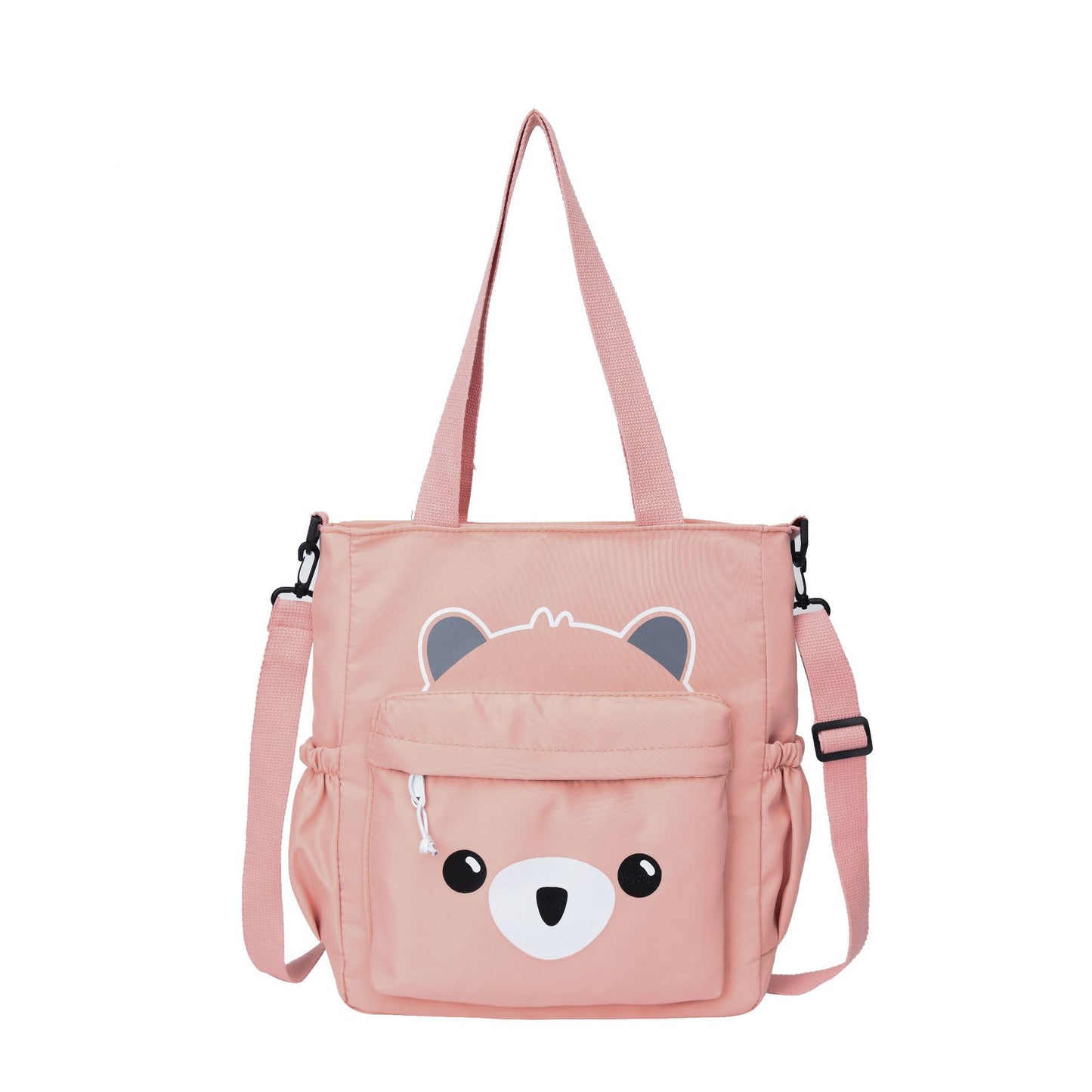 College Students Class Bag Female New Trendy Shoulder Bag Canvas Cute Large Capacity Messenger Shoulder Bag