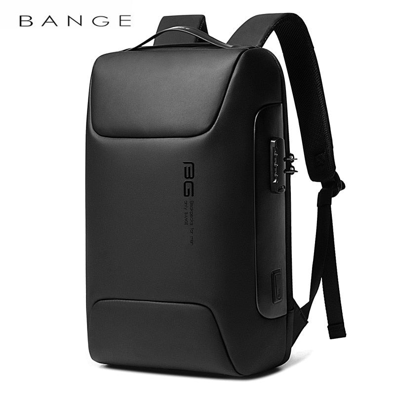 BANGE New Anti Thief Backpack Fits 15.6 inch Laptop Backpack Multifunctional Backpack WaterProof for Business Shoulder Bags