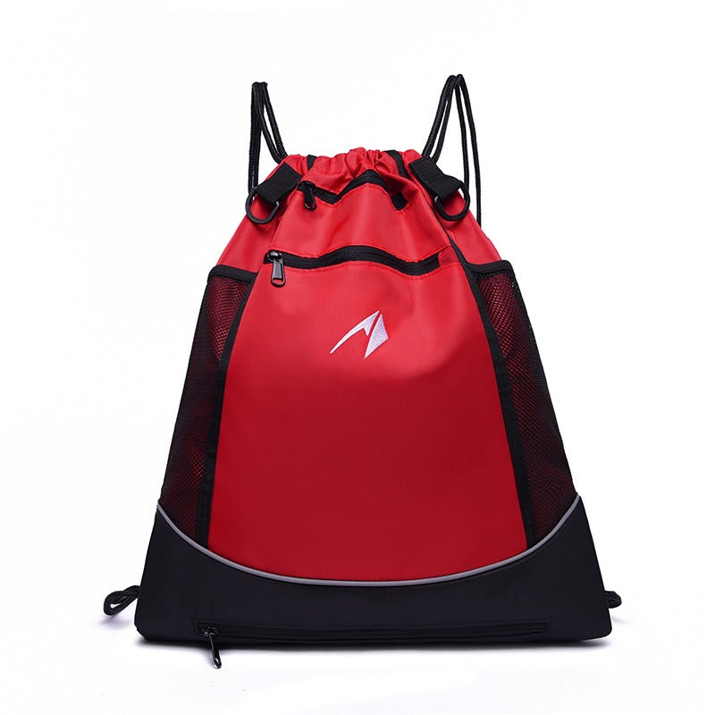 Basketball Duffel Bag Large Capacity Outdoor Sports Bag Travel Bag Cycling Bag Helmet Bag Hidden Mesh Bag