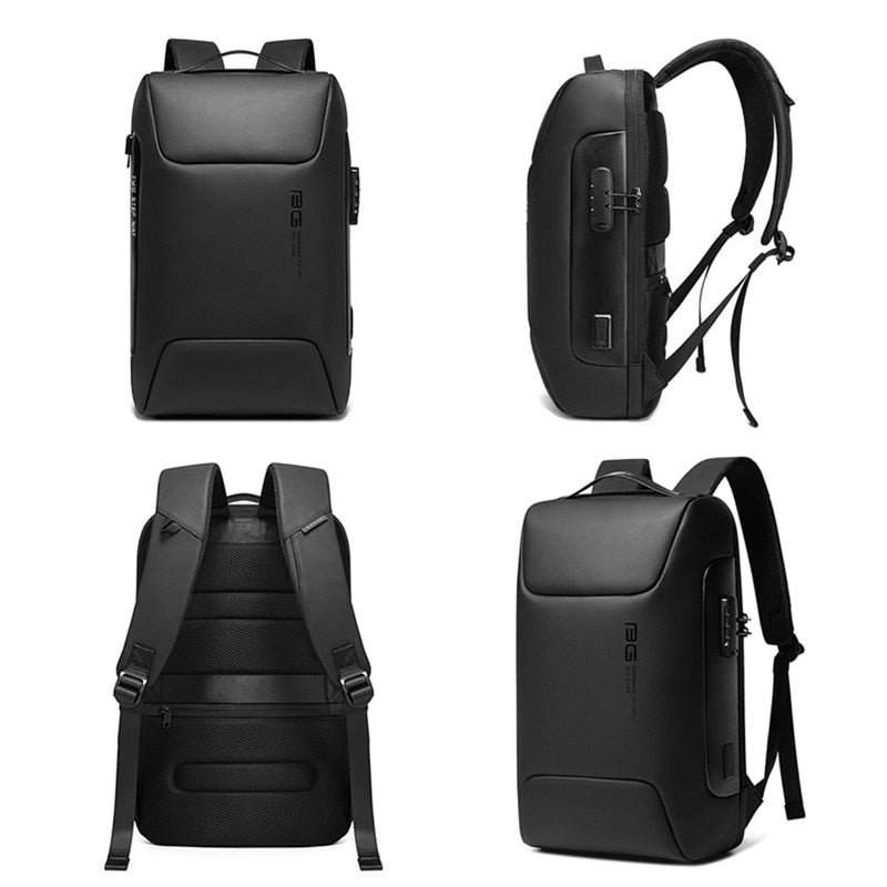 BANGE New Anti Thief Backpack Fits 15.6 inch Laptop Backpack Multifunctional Backpack WaterProof for Business Shoulder Bags
