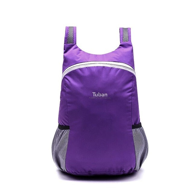 Lightweight Nylon Foldable Backpack Waterproof Backpack Folding Bag Portable Pack