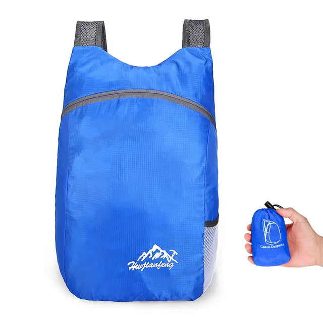 20L Lightweight Packable Backpack Foldable ultralight Outdoor Folding Handy Travel Daypack Bag nano daypack for men women