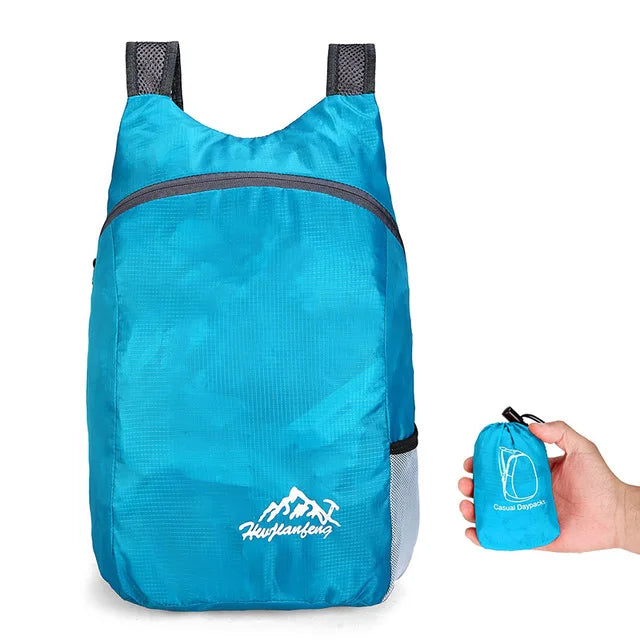20L Lightweight Packable Backpack Foldable ultralight Outdoor Folding Handy Travel Daypack Bag nano daypack for men women