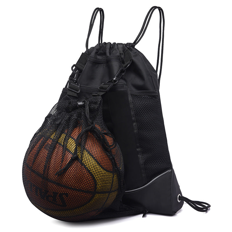 Basketball Duffel Bag Large Capacity Outdoor Sports Bag Travel Bag Cycling Bag Helmet Bag Hidden Mesh Bag