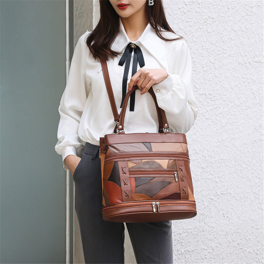 Luxury Designer Leather Ladies Shoulder Bag Fashion Design Women's Handbag