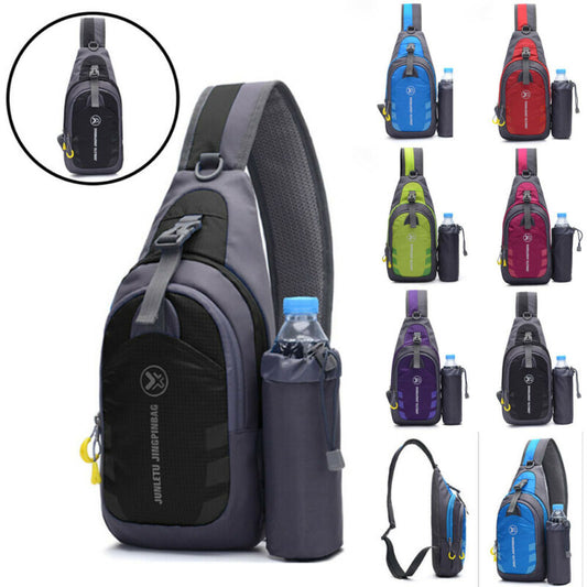 Fashion Men Women Handbag Sport Belt Waist Pack Pouch Shoulder Bag Water Bottle Holder Bag For Running Jogging Hiking
