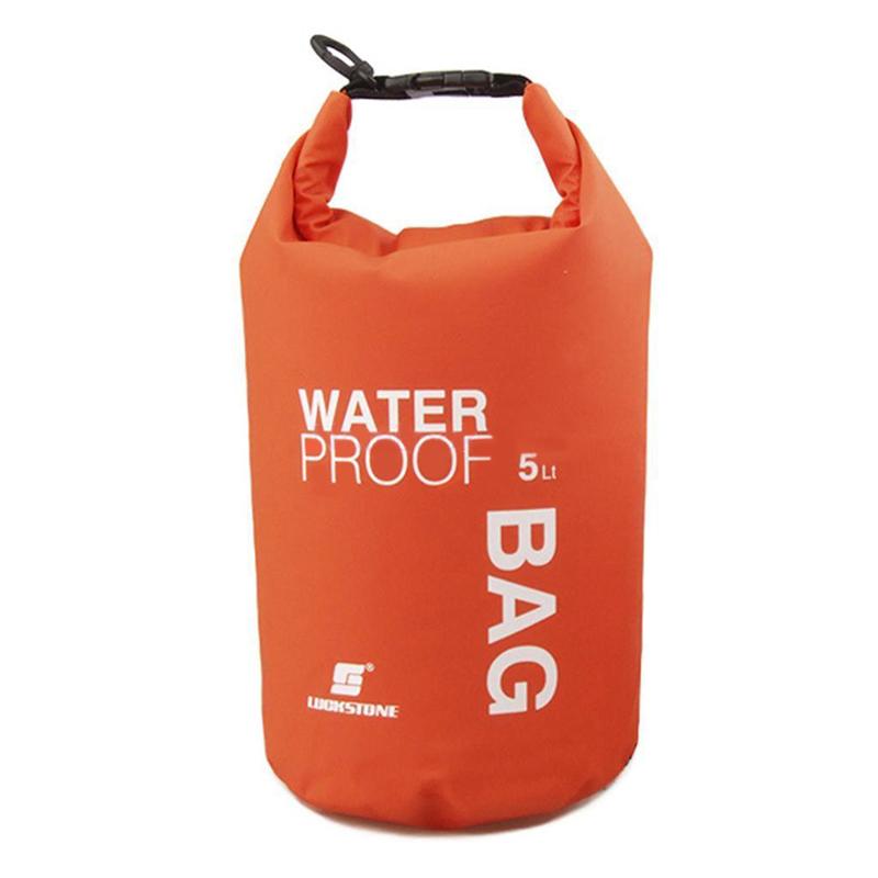 5L 10L 20L waterproof bag dry bag Sack Pouch Canoe Portable Dry Bags backpack for Boating Kayaking Camping Rafting HikingBicycle