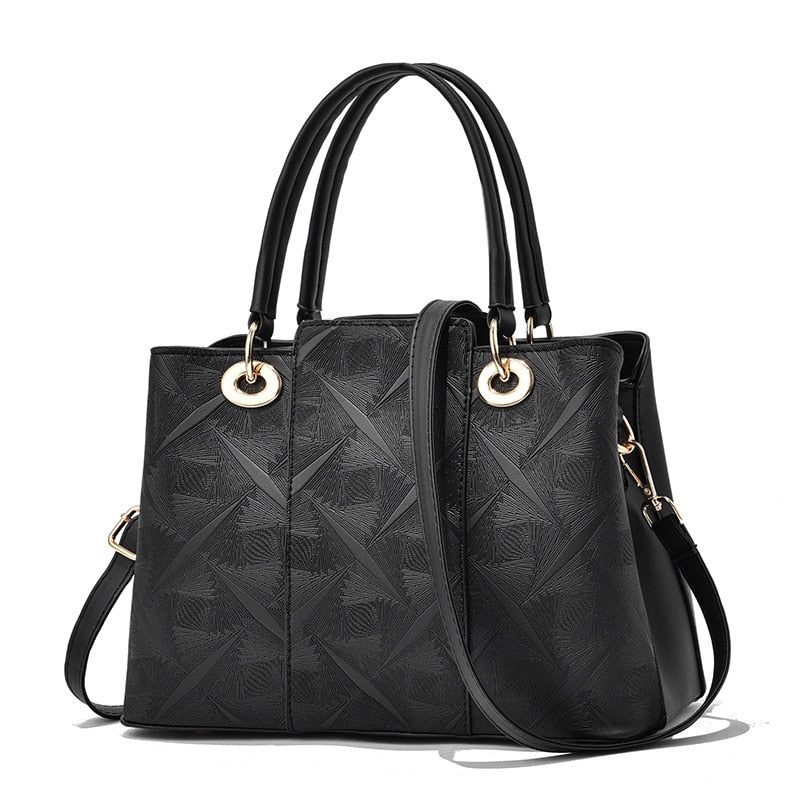NewpoNss Women Bag Vintage Casual Tote Top-Handle Women Bag Shoulder student Handbag Purse Wallet Leather New