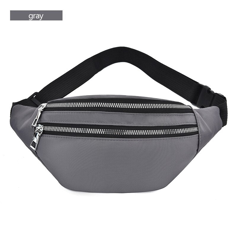 AIREEBAY New bum bag For Women Waterproof  Waist Bags Ladies Fashion Bum Bag Travel Crossbody Chest Bags Unisex Hip Bag
