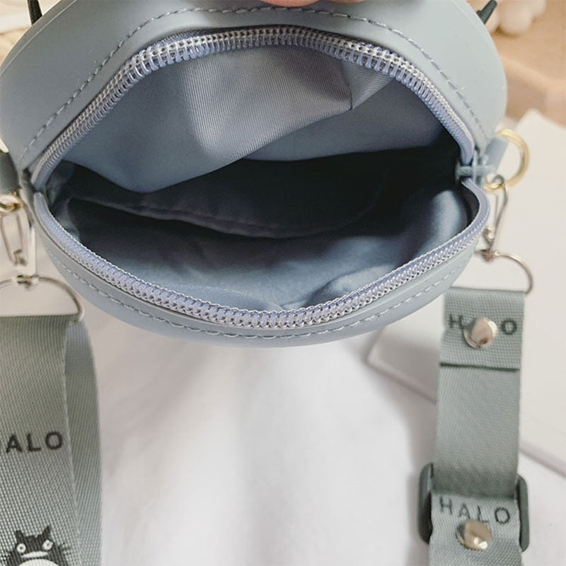Cute Cartoon Totoro Shoulder Bags Luxury Handbags Women Bags Designer Girls Portable Purses And Handbags Chain Messenger Bag