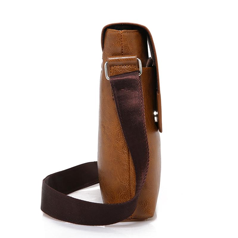Stylish yet rugged branded Mens Pu Leather Messenger Shoulder Bags