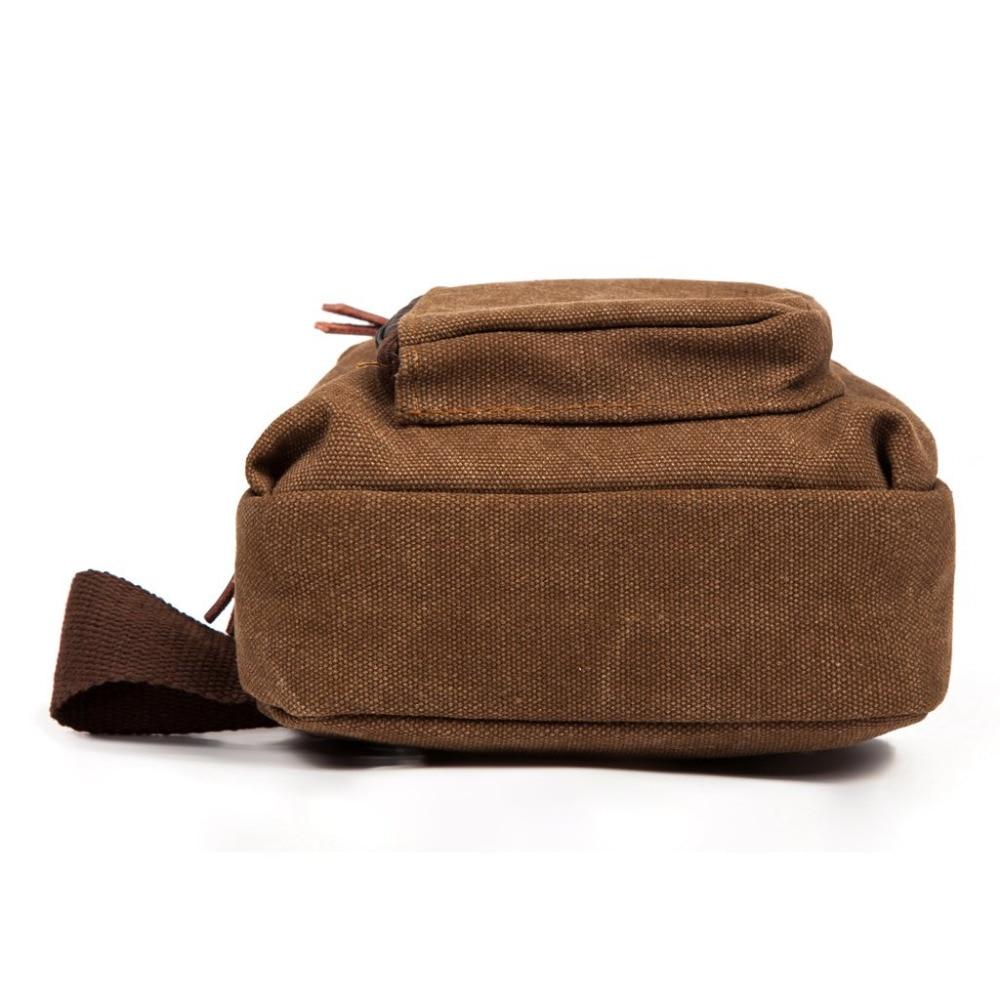 Men Canvas Messenger Bag Casual Travel Military Bag