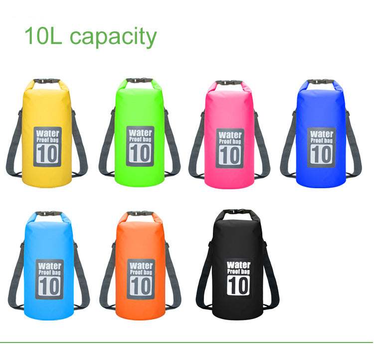 5L/10L/15L/20L/30L  Outdoor Sport PVC Waterproof Storage Dry Bag For Canoe Kayak Rafting Swimming Travel Kit Sack Backpack