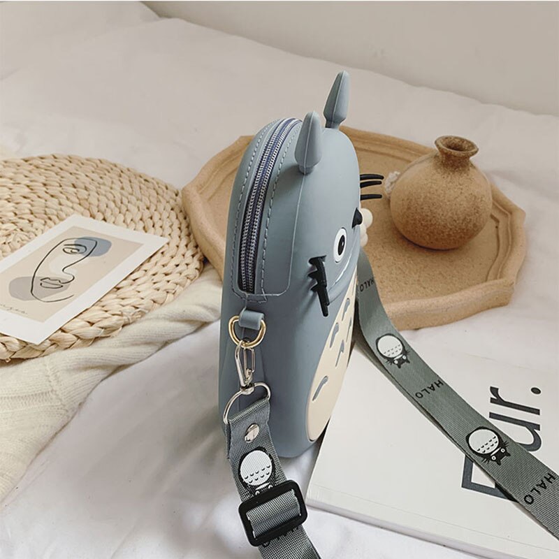 Cute Cartoon Totoro Shoulder Bags Luxury Handbags Women Bags Designer Girls Portable Purses And Handbags Chain Messenger Bag