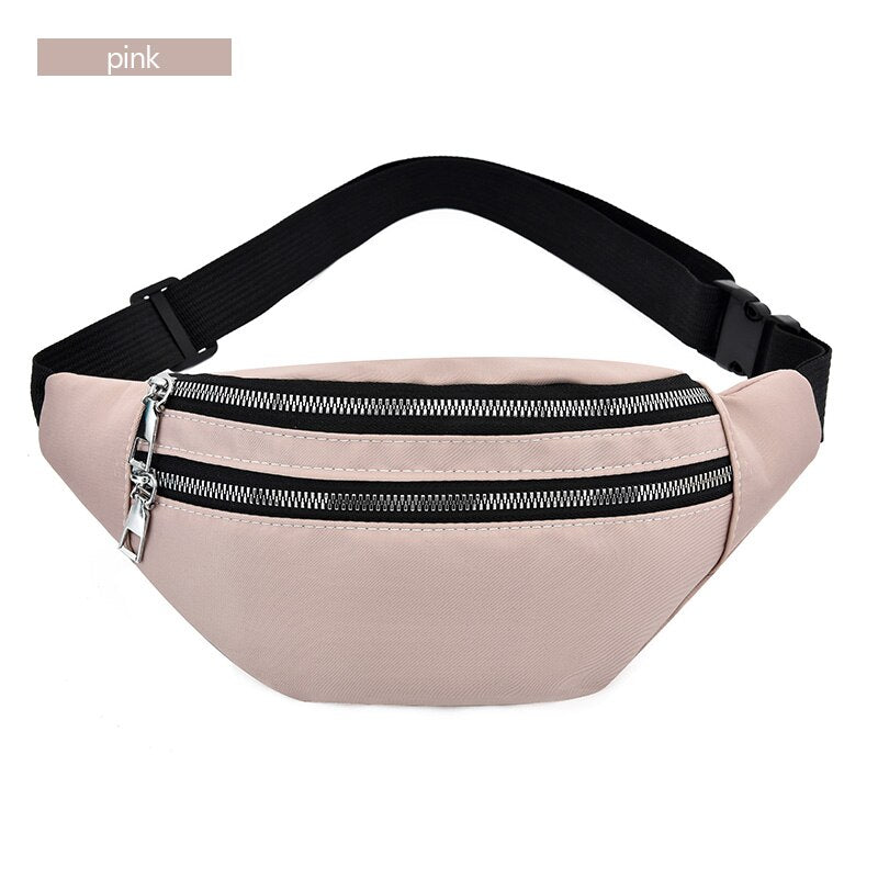 AIREEBAY New bum bag For Women Waterproof  Waist Bags Ladies Fashion Bum Bag Travel Crossbody Chest Bags Unisex Hip Bag
