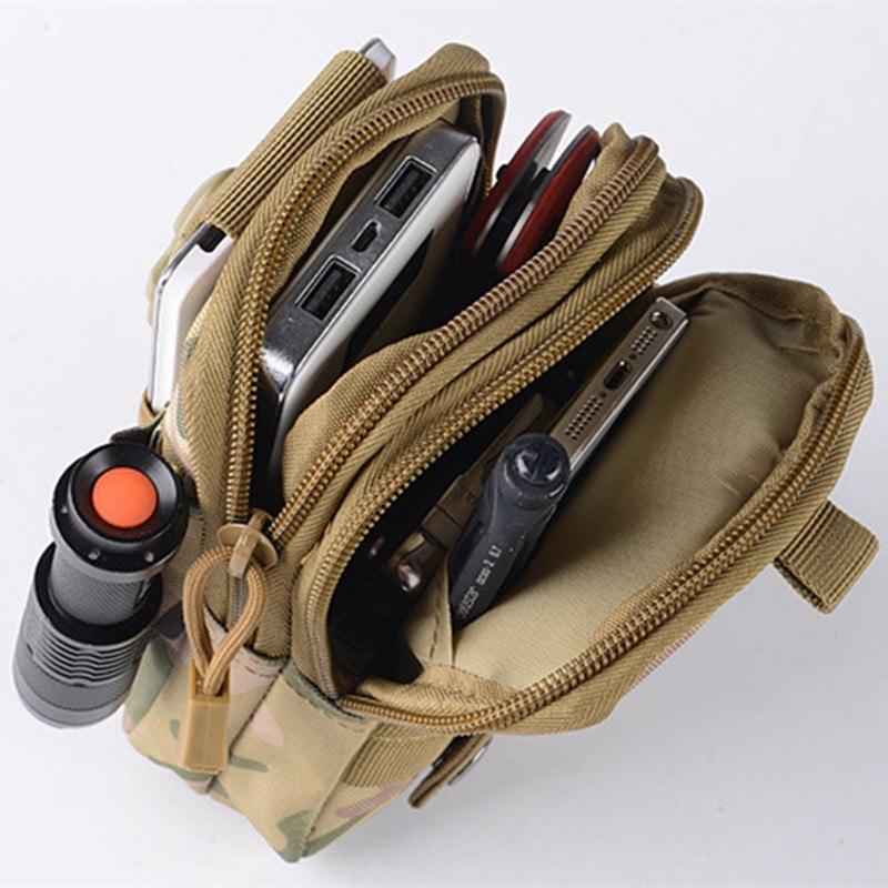 Soldiers Tactical Waist Bags, Military Backpack, 600D Outdoor Camping Hunting CS Sports Bag