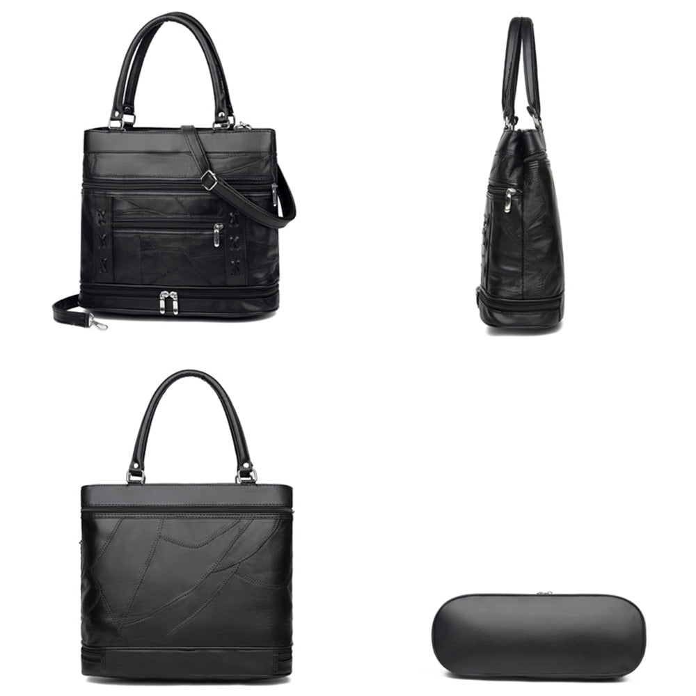 Luxury Designer Leather Ladies Shoulder Bag Fashion Design Women's Handbag