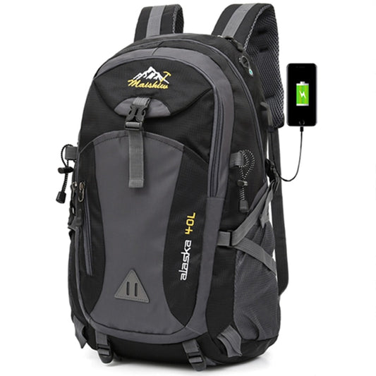 40L unisex waterproof backpack travel pack sports bag pack Outdoor Mountaineering Hiking Climbing Camping backpack for male
