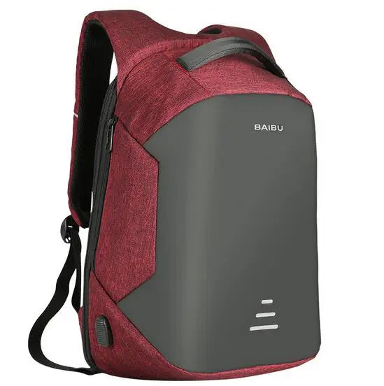 Unisex 15.6 Laptop Backpack Anti Theft Backpack Usb Charging access School Notebook Bag  Waterproof Travel Backpack
