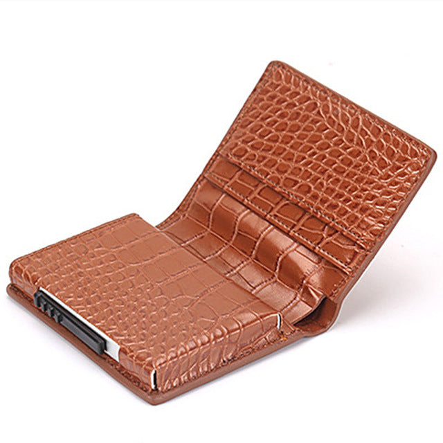 Credit Card Holder Card ID Holder Men And Women Anti RFID Protection Card Holder Multi-function Card Wallet