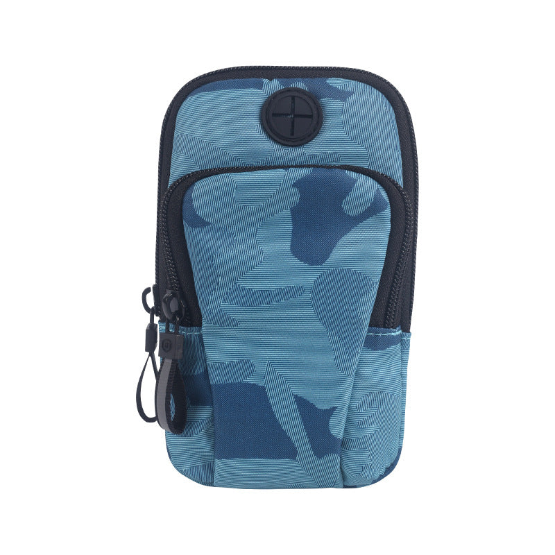 Outdoor sports equipment waterproof mobile phone arm bag fitness running wrist bag arm