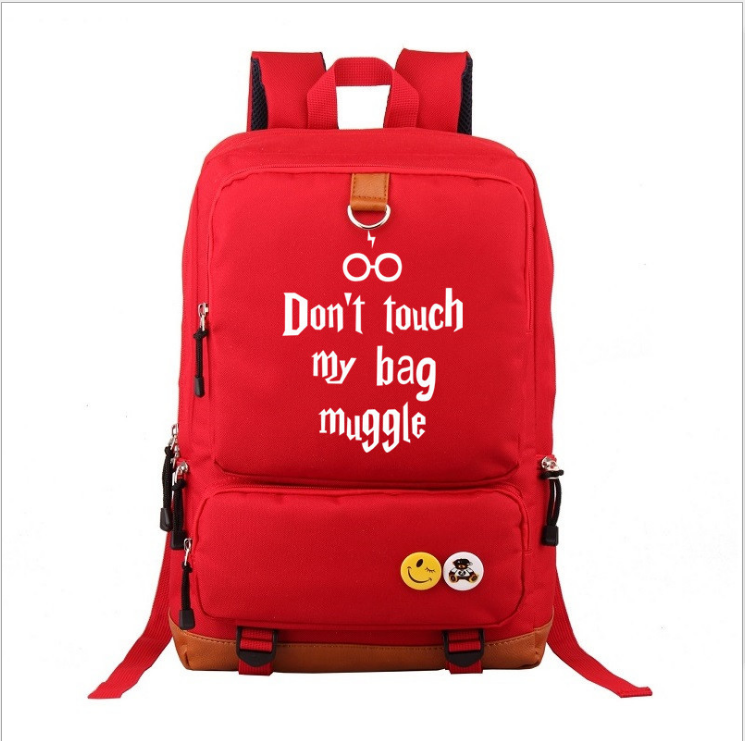 Harry Potter inspired backpack men's and women's Backpack Travel bag computer bag student bag
