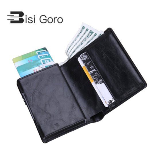Credit Card Holder Card ID Holder Men And Women Anti RFID Protection Card Holder Multi-function Card Wallet