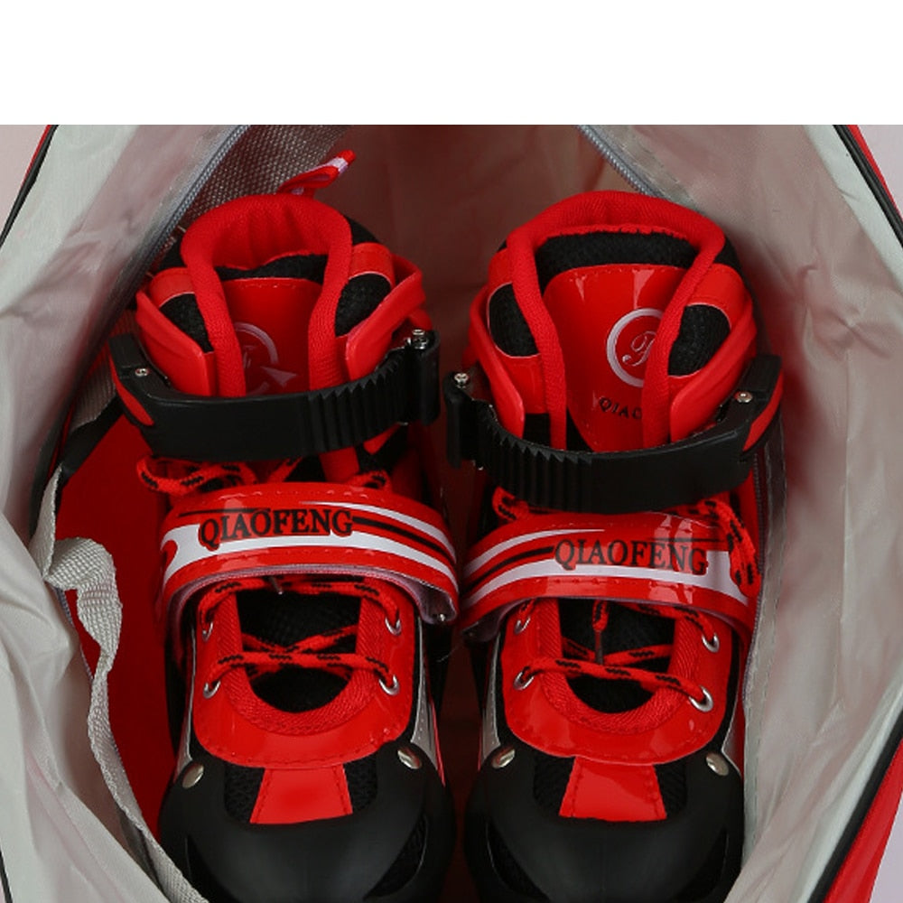 Handle Universal Adjustable Roller Skating Bag Easy Clean Durable Shoulder Strap Triangle Carry Case Portable Outdoor Park
