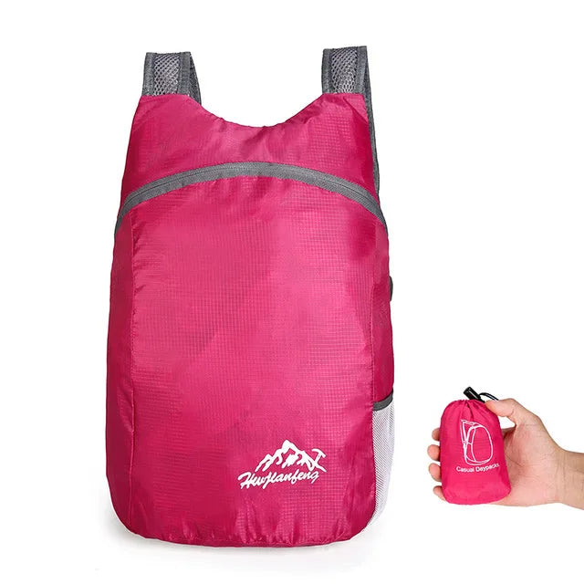 20L Lightweight Packable Backpack Foldable ultralight Outdoor Folding Handy Travel Daypack Bag nano daypack for men women